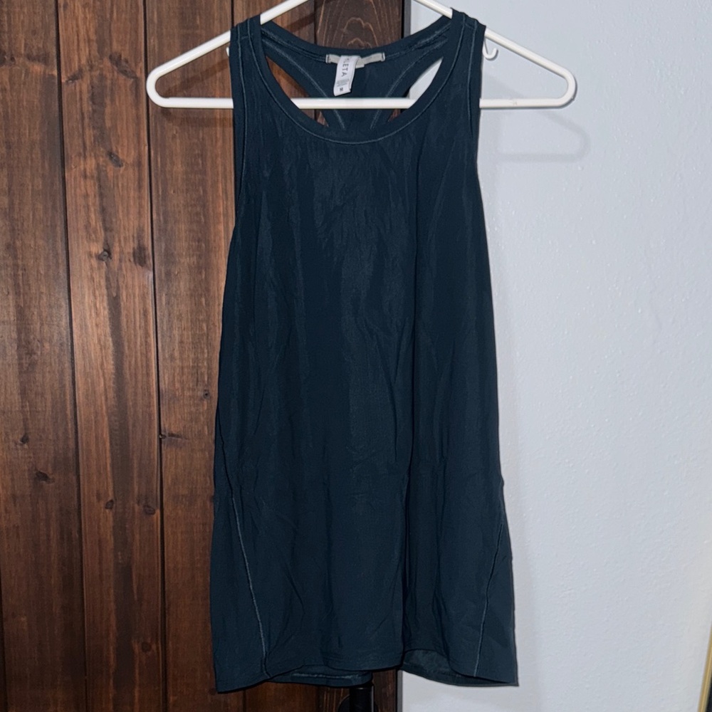 Athleta Dark Green Sleeveless Top